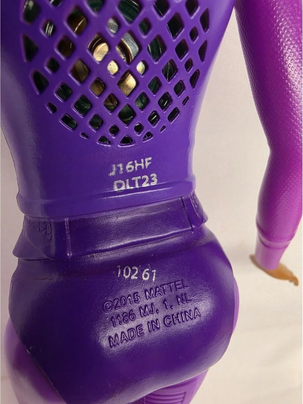 Barbie Star Light Adventure Doll Purple Suit Space Galaxy Mattel 2015